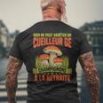 Ramasseur De Cèpes Cueilleur Chasseur De Champignon Cèpes T-shirt imprimé au dos Cadeaux pour les vieillards