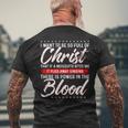 There Is Power In The Blood Jesus Lover Men's T-shirt Back Print Gifts for Old Men