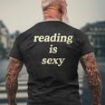 Reading Is Sexy Y2k Men's T-shirt Back Print Gifts for Old Men