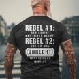 Referee Unparteiischer Referee T-Shirt mit Rückendruck Geschenke für alte Männer