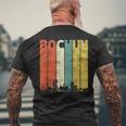 Retro Bochum Inhabitant City Bochumer T-Shirt mit Rückendruck Geschenke für alte Männer