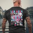 Retro Lab Week 2024 Medical Laboratory Men's T-shirt Back Print Gifts for Old Men