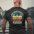 Retro Paraglider Mir Reicht T-Shirt mit Rückendruck Geschenke für alte Männer