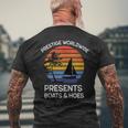 Retro Style Lover Prestige Worldwide Boats And Hoes Men's T-shirt Back Print Gifts for Old Men