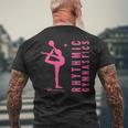 Rhythmische Sportgymnastik Gymnastik Gymnastin Mit Ball T-Shirt mit Rückendruck Geschenke für alte Männer