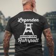 Ruhrgebiet Ruhrpott Sayings Mining Zeche T-Shirt mit Rückendruck Geschenke für alte Männer