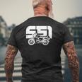S51 Vintage Moped Simson-S51 T-Shirt mit Rückendruck Geschenke für alte Männer