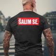 Salim Se Serbian Croatian Bosnian Ich Mache Fun T-Shirt mit Rückendruck Geschenke für alte Männer