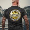 Salty Joes Vintage Logo Men's T-shirt Back Print Gifts for Old Men