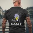 Salty Sprinkle Men's T-shirt Back Print Gifts for Old Men