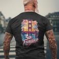 San Francisco Golden Gate Bridge Watercolour Souvenir T-Shirt mit Rückendruck Geschenke für alte Männer