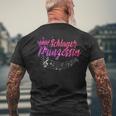 Schlagerparty Schlager Prinzessin T-Shirt mit Rückendruck Geschenke für alte Männer