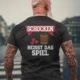 Schocken Heisst Das Spiel T-Shirt mit Rückendruck Geschenke für alte Männer