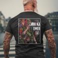 Schwarzes Kurzärmliges Herren-T-Kurzärmliges Herren-T-Shirt Militärmotiv & Schriftzug, Soldaten Design Geschenke für alte Männer