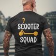 Scooter Squad Scooter Men's T-shirt Back Print Gifts for Old Men