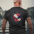 Scuba Dive Caribbean – T-Shirt Mens Back Print T-shirt Gifts for Old Men