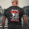Scuba Diving Dad Fathers Day Diver Scuba Diving Mens Back Print T-shirt Gifts for Old Men