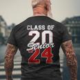 Senior 2024 Class Of 2024 Senior 24 Graduation 2024 Men's T-shirt Back Print Gifts for Old Men