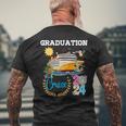 Senior Graduation Cruise 2024 Aw Ship Party Cruising Trip Men's T-shirt Back Print Gifts for Old Men