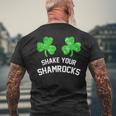 Shake Your Shamrocks St Patrick's Day Women's Men's T-shirt Back Print Gifts for Old Men