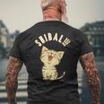 Shibal Kitten Cat Meow Great Kpop K-Pop Men's T-shirt Back Print Gifts for Old Men