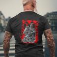 Skanderbeg National Hero Albania Kosovo For Proud Albanians T-Shirt mit Rückendruck Geschenke für alte Männer