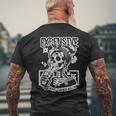 Skeleton Expensive Difficult And Talks Back Men's T-shirt Back Print Gifts for Old Men