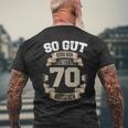 So Gut Kann Man Mit 70 Aussehen 70Th Birthday T-Shirt mit Rückendruck Geschenke für alte Männer