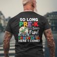 So Long Pre-K Its Been Fun Look Out Kindergarten Here I Come Men's T-shirt Back Print Gifts for Old Men