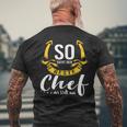 So Sieht Der Beste Chef Der Welt Aus Chef's T-Shirt mit Rückendruck Geschenke für alte Männer