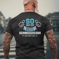 So Sieht Der Beste Son-In-Law Der Welt Aus T-Shirt mit Rückendruck Geschenke für alte Männer