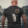 Solar Eclipse 2024 Ragdoll Cat America Totality Men's T-shirt Back Print Gifts for Old Men