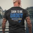 Soon To Be Daddy 2024 Est 2024 Father's Day First Time Dad Men's T-shirt Back Print Gifts for Old Men