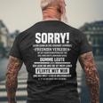 Sorry Ich Bin Schon Vergen German Language S T-Shirt mit Rückendruck Geschenke für alte Männer