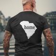 South Carolina Home Mens Back Print T-shirt Gifts for Old Men