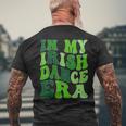 St Patricks Day Irish Dance Men's T-shirt Back Print Gifts for Old Men