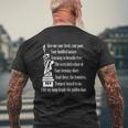 Statue Liberty Give Me Your Tired Immigrant Support Mens Back Print T-shirt Gifts for Old Men