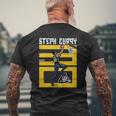 Steph Curry Steph Curry Number Mens Back Print T-shirt Gifts for Old Men