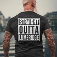 Straight Outta Lumbridge Lumbridge Costume Men's T-shirt Back Print Gifts for Old Men