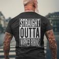 Straight Outta Warner Robins Great Travel Idea Men's T-shirt Back Print Gifts for Old Men
