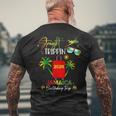 Straight Trippin' Jamaica Vacation 2024 Birthday Family Trip Men's T-shirt Back Print Gifts for Old Men