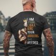 I Am Strong Libra King In Crown Zodiac Horoscope Mens Men's T-shirt Back Print Gifts for Old Men