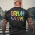Summer Bruh We Out Teachers Men's T-shirt Back Print Gifts for Old Men