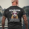 Supervisor Chefin Schäffin T-Shirt mit Rückendruck Geschenke für alte Männer