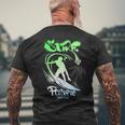 Surf Club West Waves Riders And Ocean Surfers Beach Men's T-shirt Back Print Gifts for Old Men