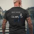 T-shirt imprimé au dos imprimé au dos Roxy Music 'For Your Pleasure', Tee Musique Vintage Cadeaux pour les vieillards