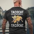 Tacocat Spelled Backward Is Tacocat For Tacos&Cat Lovers Men's T-shirt Back Print Gifts for Old Men