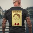 Team Karl Fan I Team Lauterbach Fan T-Shirt mit Rückendruck Geschenke für alte Männer