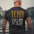 Team Psl Pumpkin Spice Latte Lover Men's T-shirt Back Print Gifts for Old Men