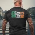Tiocfaidh Ar La Vintage Ireland Irish Flag Men's T-shirt Back Print Gifts for Old Men